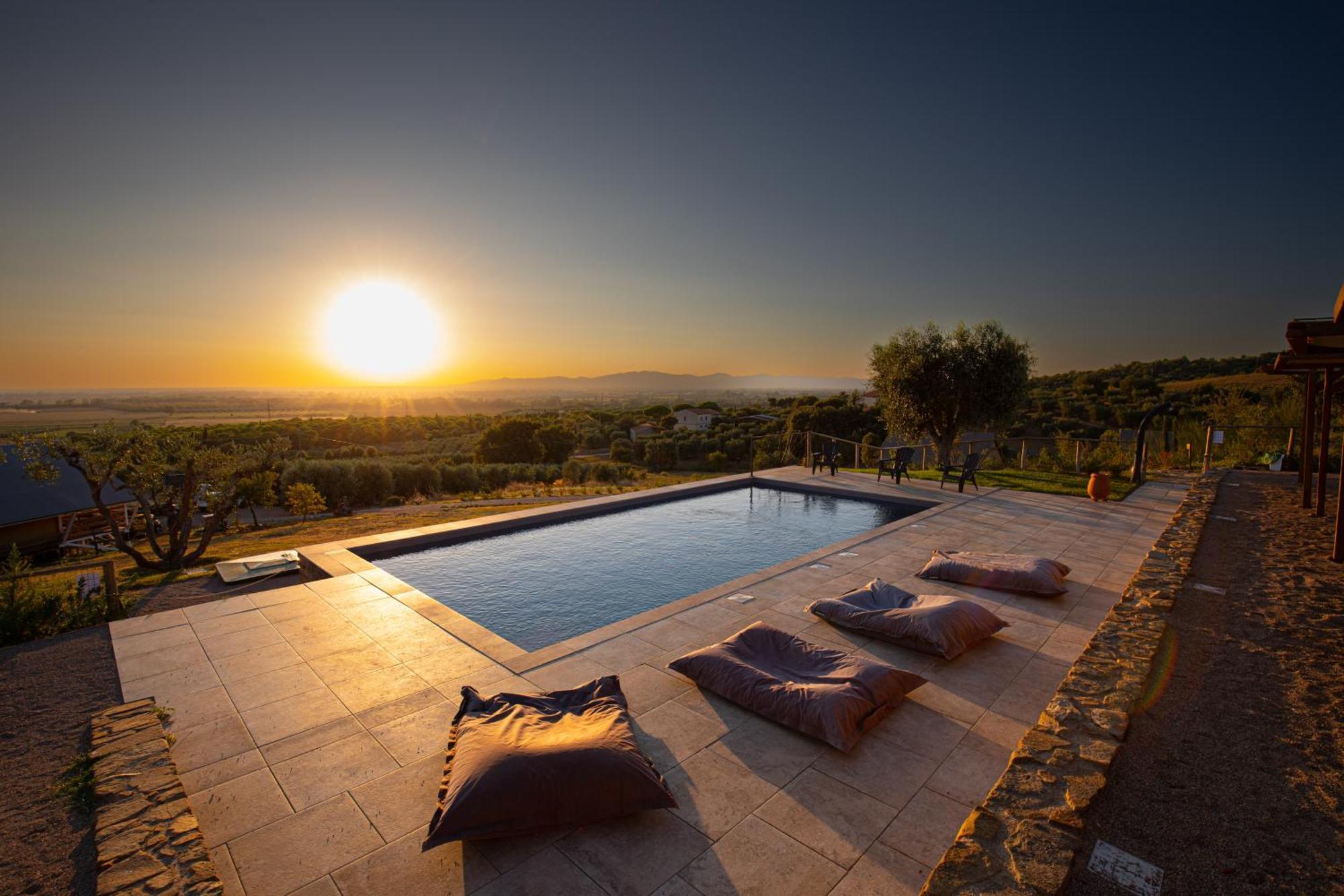 Glamping Grancia Hotel Grosseto Eksteriør billede